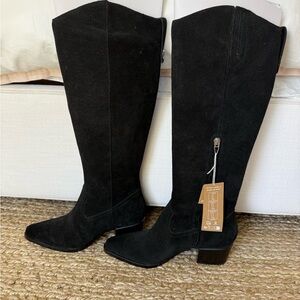 Dolce Vita Black Over the Knee Boots